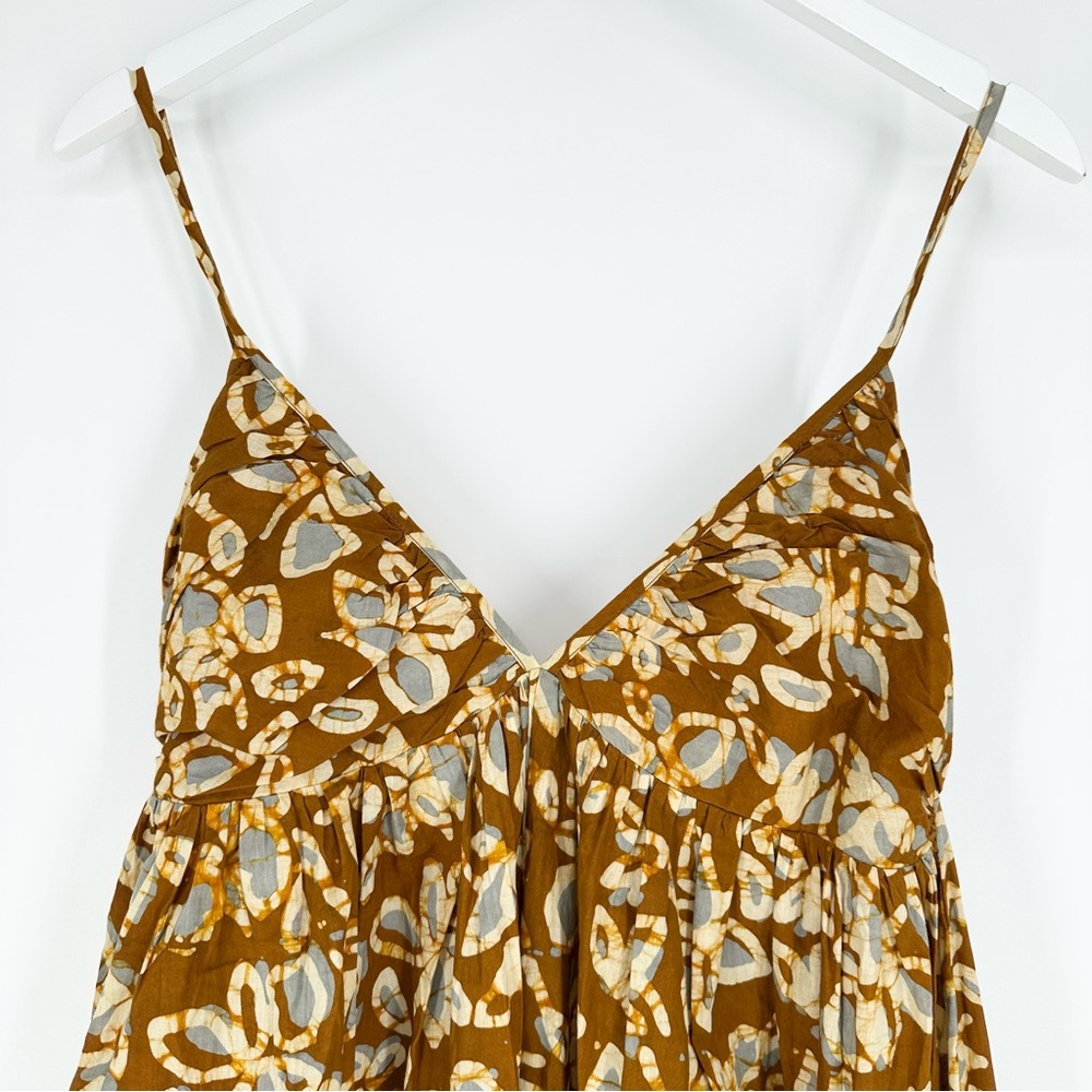APIECE APART Glicina Maxi Dress Floras Dabu Spice - Picture 6 of 14